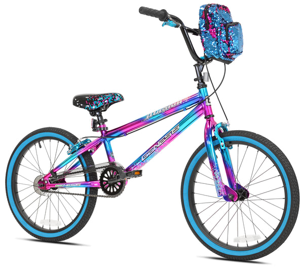 20" Illusion Girls Bike, Blue/Purple