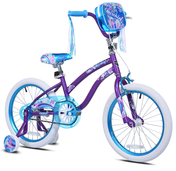 18" Girls', Mischief Bike, Purple